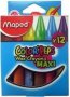 MAPEX Maped Color'peps Triangular Maxi Wax Crayons 12'S