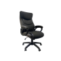 Pu Leather High Back Office Chair With Swivel & Tilt Mechanism