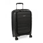 Cellini Microlite 55CM Business Laptop USB Trolley 17.3" Black - Ys Travel Bags
