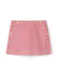 Ornella Girls Button Front Short - 10-12 Yrs Rose Pink