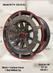 22" Mercedes-benz Brabus Rims G-wagon Fitment 10J 5 130 Pcd