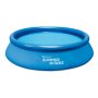 12FT Summer Waves Quick Set Ring Pool With Pump