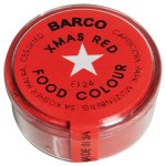 Barco Xmas Red Food Colour 10ML Red Label