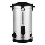 Salton 8L Stainless Steel Urn -1600W Adjustable Thermostat & Water Level Indicator