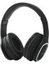 Volkano Phonic Series Bluetooth Headphones 24H Playtime Fm Radio & Sd Card Wireless & Aux Mode Hands-free Calls Foldable On-ear Design Black