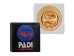 Lapel Badge Pin Clip - Std Size 20MM X 20MM