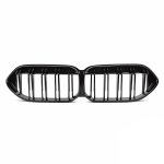Bmw F44 2 Series Gran Coupe Kidney Grilles Gloss Black Dual Slat 19-24