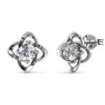 Cel Sta 925 Sterling Silver 1.00CT Moissanite Eternal Light Earring