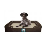 LUX Sealy Orthopedic Dog Bed Autumn Brown Small