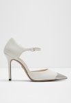 Mysha D'orsay Ankle Strap Stiletto - White bone