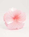 Pink Ombre Hibiscus Claw Clip
