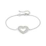 Lovecloud Bracelet Heart With Cubic Zirconia