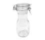 3 Piece Carafe 500ML 200X75MM Glass With Resealable Clip Top Lid