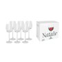 Bohemia Cristal Natalie Burgunder 570ML Red Wine Glasses - Set Of 6