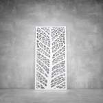 Laser Cut Screen - Design 121 - 1040 X 535 X 20 Matt Silver Indoor
