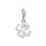 Charm Pendant Cloverleaf Silver