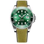 Pagani Design PD-1639 Se Italian Leather - Seiko NH35 Hulk Green Italian Leather