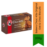 Bakers Choc-kits Original Oat & Choc Biscuits 200G - 200G