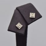 9CT Two-tone Stud Earrings