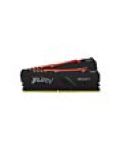 Kingston Fury Beast Rgb 16GB Kit DDR4-3733 CL19 1.35V KF437C19BBAK2 16 Desktop Memory