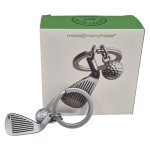 Metalmorphose Figure Keyring Golf Club And Ball Metal