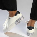 Pierre Cardin Paisley 2 Sneaker - White navy - 8