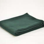 Velvacryl Plain Bottle Green - 150 X 200 Cm Single
