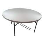 Smte Large Round Folding Table 154CM X 74CM With Keychain