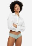 3-PACK Hipster Briefs - Light Pink white light Green