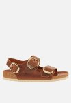 Birkenstock Milano Big Buckle Oiled Leather Regular - Cognac