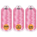 New Brothreads - 40 Options- Various Assorted Color Packs Of Polyester Embroidery Machine Thread Huge Spool 5000M For All Embroi