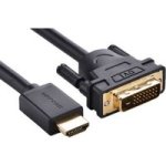 UGreen HDMI Male to DVI?D 24+1 Male Cable - 2M - Black