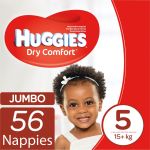 Dry Comfort Nappies Size 5 Jumbo Pack 56& 039 S