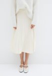 Pleated Skirt - Cream