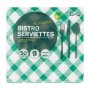 Pnp 1 Ply Bistro Serviettes Green 50 Pack