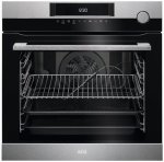 AEG BSK77412XM 600MM 72L Pyrosteam Stainless Steel Touch Control Built In Oven