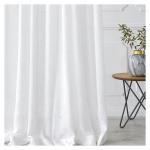 Sheer Eyelet White Curtains