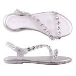 Lola Clear Sandal - Clear Gutter - 8