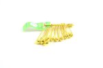 Safety Pins Gold 0-1-2 – 720 Pieces In A Box