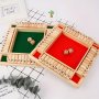 Wooden Four-sided Number Flip Game For Family Gatherings & Social Activities