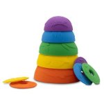 Jellystone Ocean Sensory Stacking Cups - Rainbow Bright