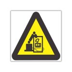 Beware Of Robot Safety Sign WW34