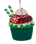 Claydough Dark Green Cupcake 12.7CM