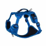Rogz Utility Medium Snake Explore Harness Blue Reflective Waggs Pet Shop