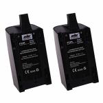 2500MAH 11.1V High Capacity Battery Pack Replacement Extended Flight Times For Parrot Bebop Drone 3.0 Quadcopter - 2 Pack