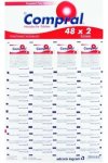 Compral Pain Tablets Dispenser 48X2