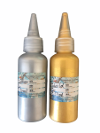 Mica Powder Paste - Gold & Silver Set 50ML Each