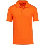 Mens Wynn Golf Shirt Orange