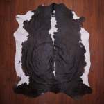 Bs Grade Nguni Hide 605 Brown white L - Large Brown white Panelled