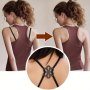 2PCS Snap Buckles To Make The Bra Shoulder Strap Invisible Women Clothing Accessories